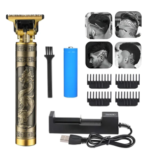💈 Upgrade your grooming game with the Vintage T9 Hair Trimmer – powerful, stylish & precise. ✂️ Perfect for clean fades, sharp edges & beard styling. Rechargeable, cordless & pro-level performance.